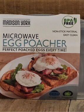 Microwave Egg Poacher - White